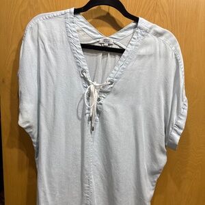Rails Jeri Lace up Blouse